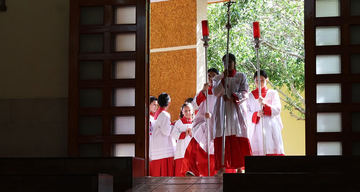 Formación pastoral del Colegio Miguel de Cervantes Saavedra