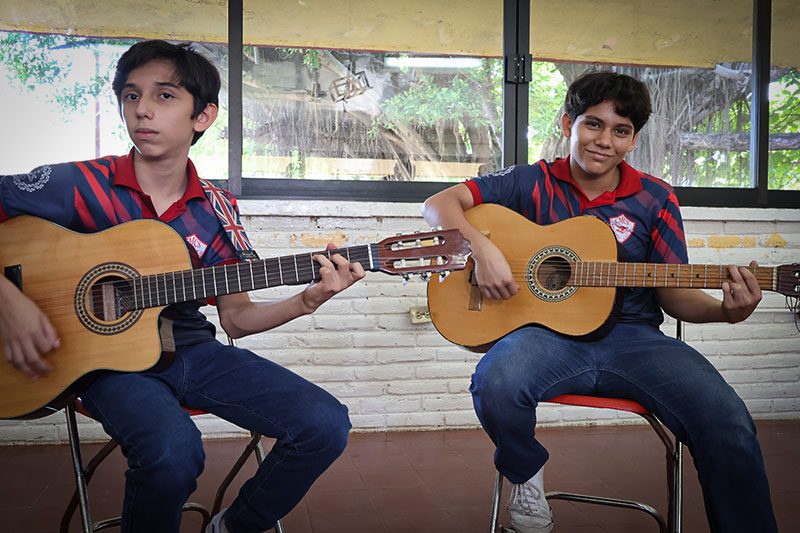 Coro y celebraciones del colegio